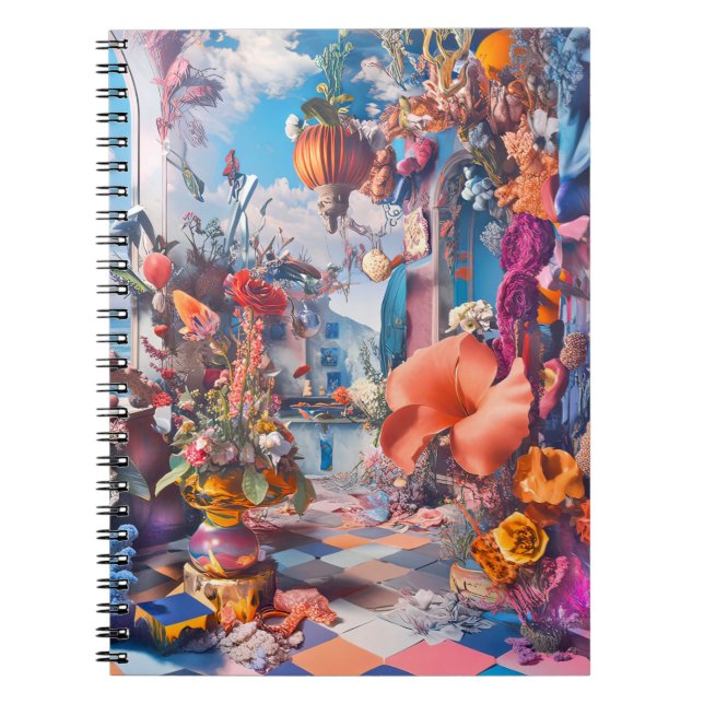Carnet Salle de fleurs (Devant)