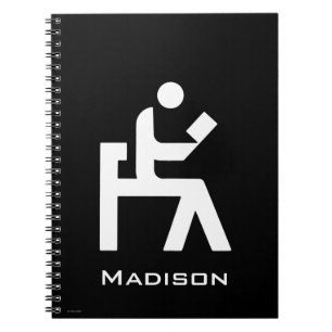 Carnet Salle de lecture de bibliothèque