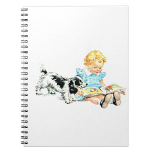 Carnet Sally et Spot Illustration des années 1950