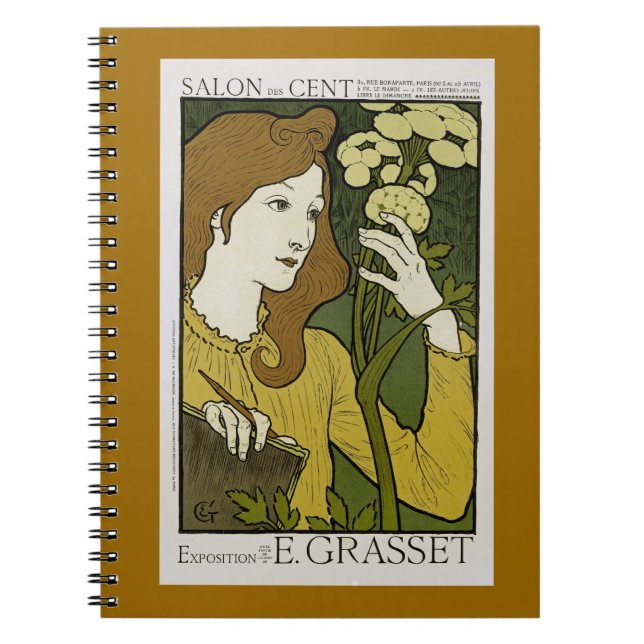 Carnet Salon des Cent ~ Exposition de E. Grasset (Devant)