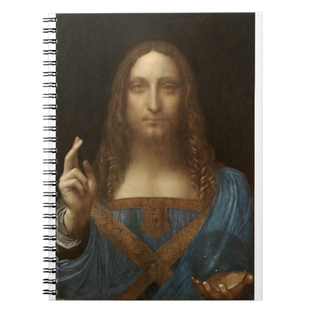 Carnet Salvator Mundi par Leonardo da Vinci (Devant)