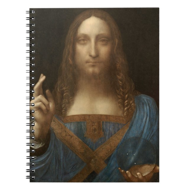 Carnet Salvator Mundi (Sauveur du Monde) (da Vinci) (Devant)