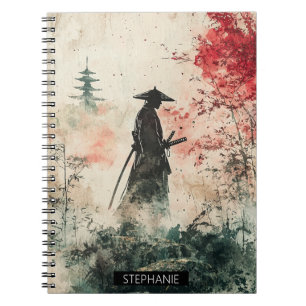Carnet Samouraï silencieux Forêt cramoisie (1)