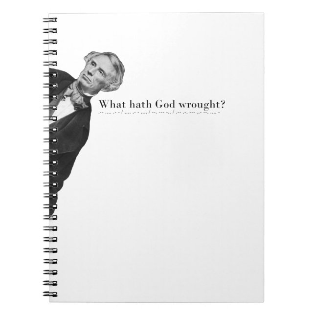 Carnet Samuel Morse - Le Message Qui Échoie (Devant)