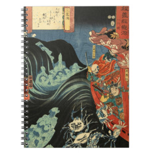 Carnet Samurai Battant Crabes et Fantômes