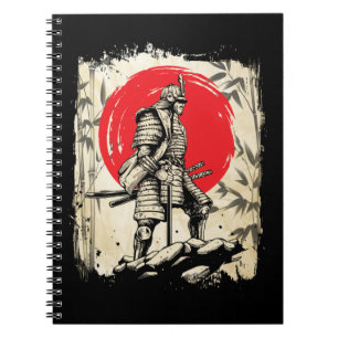Carnet Samurai Warrior Japanese Hero Japan Swordsmen