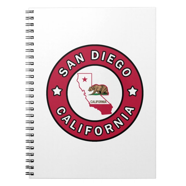 Carnet San Diego Californie (Devant)