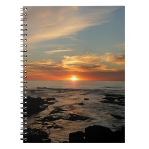 Carnet San Diego Sunset II California Seascape