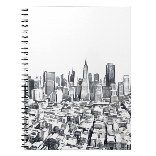 Carnet San Francisco fraîche SF Citiscape (Devant)