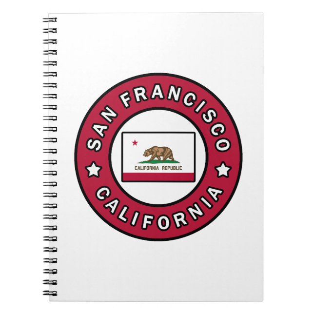 Carnet San Francisco la Californie (Devant)