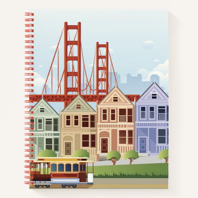 Carnet San Francisco | Les Dames Peintes (Devant)