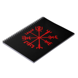 Carnet Sang Rouge Vegvísir (Viking Compass)
