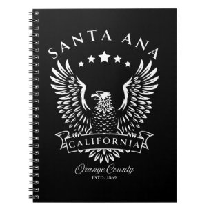 Carnet Santa Ana Orange County Californie Aigle Vintage