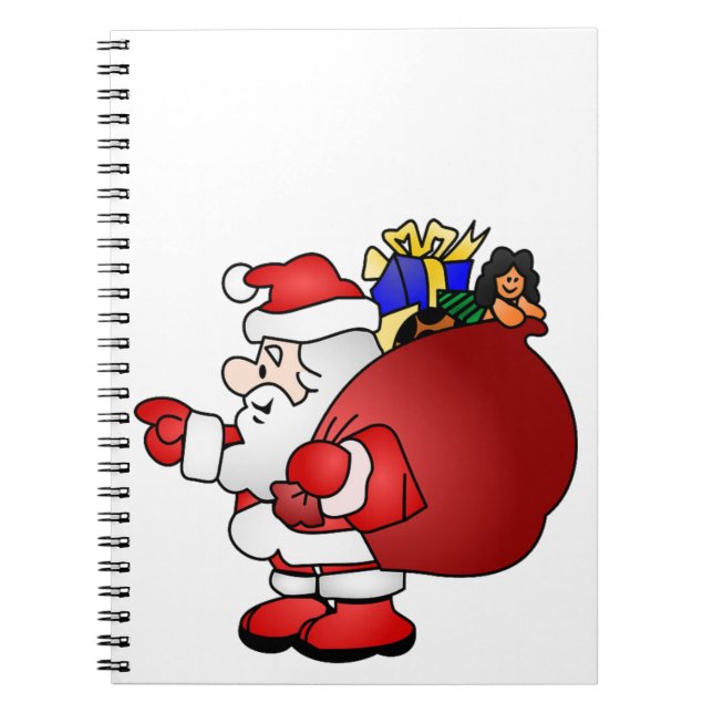 Carnet Santa Clause (Devant)