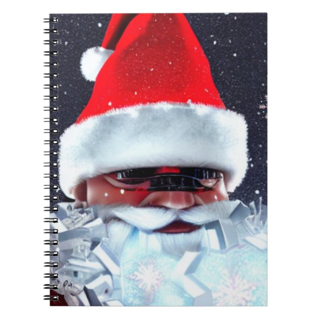 Carnet Santa cool (Devant)