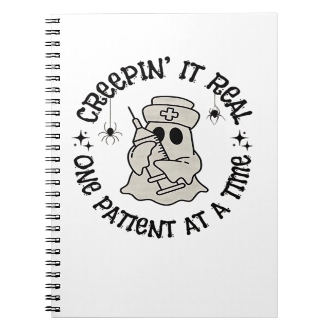 Carnet Santé Halloween, Le Creeping It Real Un Patient (Devant)
