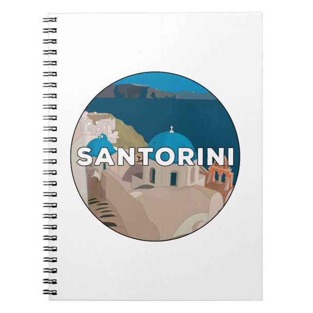 Carnet Santorin (Devant)