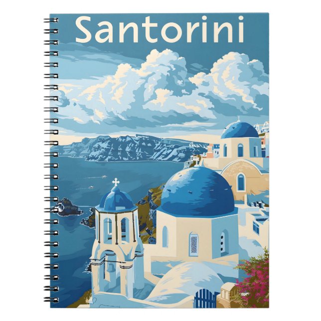 Carnet Santorin Travel (Devant)