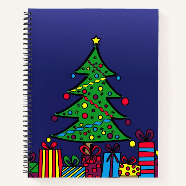 Carnet sapin de Noël (Devant)