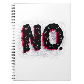 Carnet Sarcastique antisociale bizarre Pas de typographie
