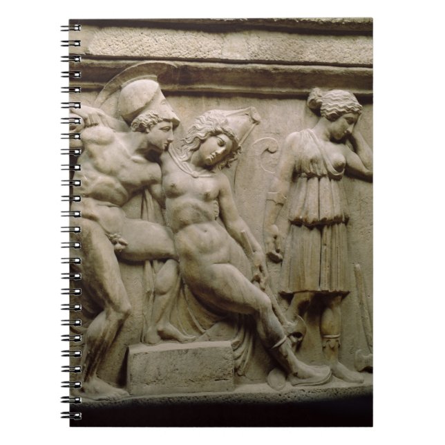 Carnet Sarcophage grec avec une scène montrant la (Devant)