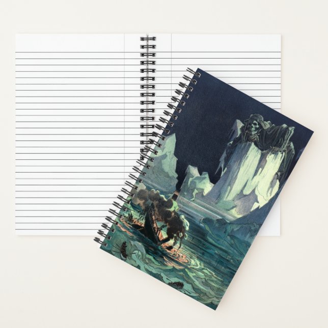 Carnet Sargasso Sea Grim Reaper & Sinking du Titanic (À l'intérieur)