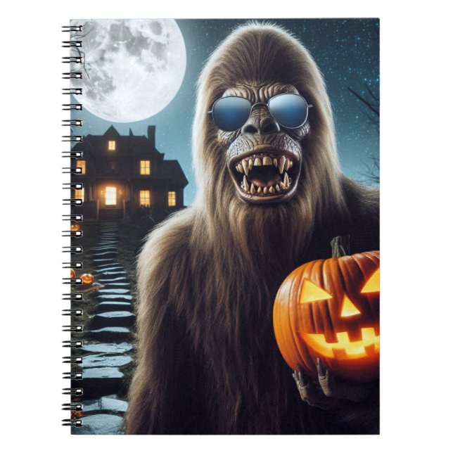Carnet Sasquatch sur Halloween (Devant)
