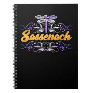 Carnet Sassenach Outlander Blue Dragonfly