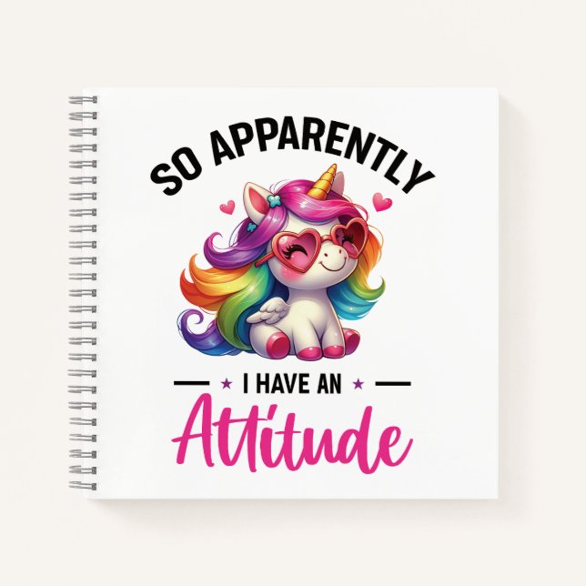 Carnet Sassy, j'ai une attitude (Devant)