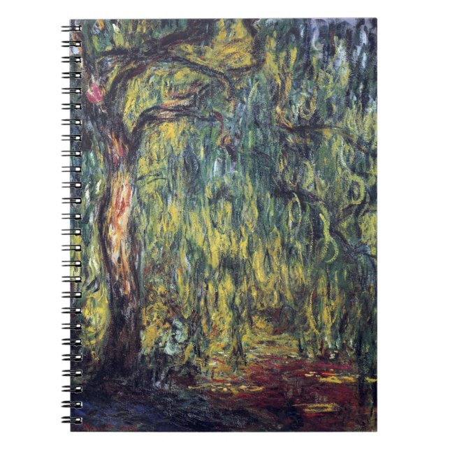 Carnet Saule pleureur par Claude Monet, Beaux-Arts Ancien (Devant)
