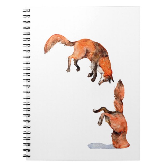 Carnet Sauter Renard Rouge (Devant)