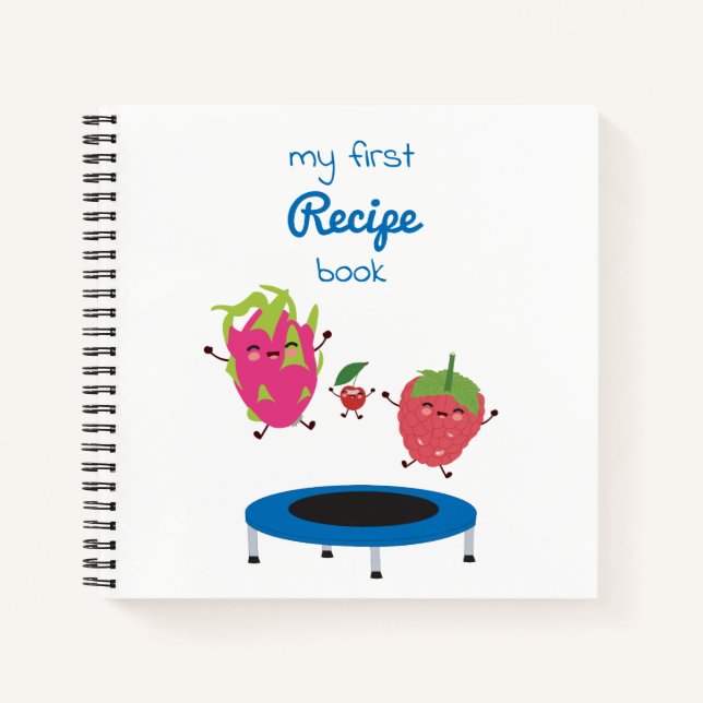 Carnet Sauts de fruits sur la recette de Trampoline pour  (Devant)