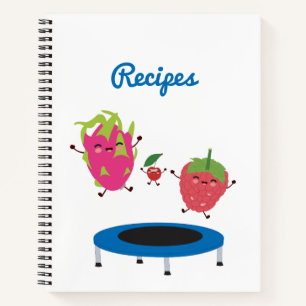 Carnet Sauts De Fruits Sur Recettes De Trampoline