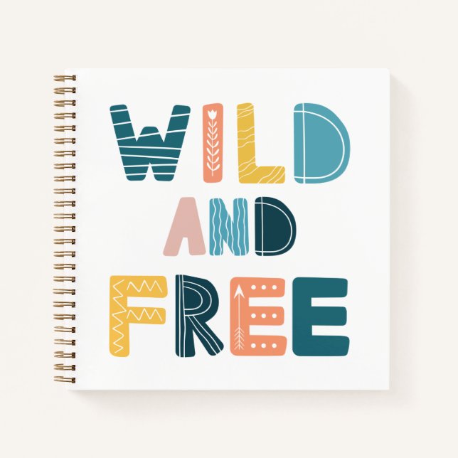 Carnet Sauvage et libre (Devant)