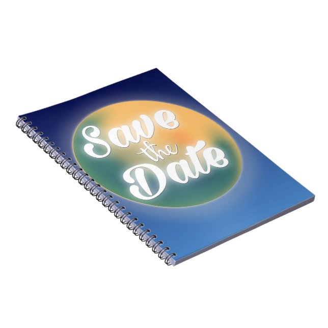 Carnet Sauver la Date Lune Magique (Côté Droit)