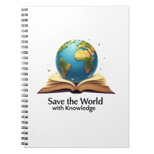 Carnet Sauver le monde avec la connaissance