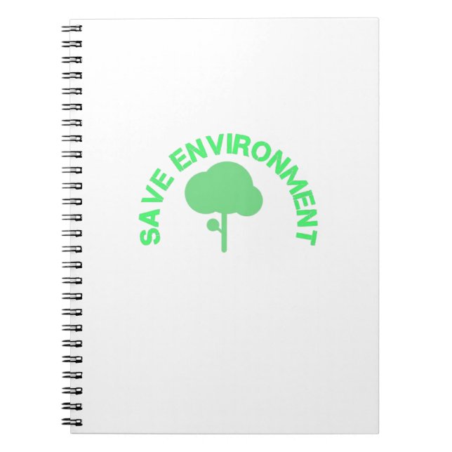 CARNET SAUVER L'ENVIRONNEMENT (Devant)
