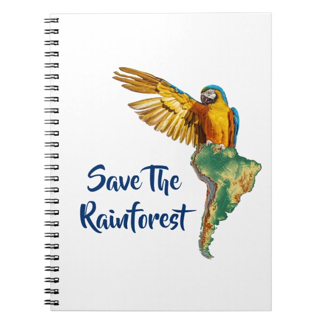 Carnet Sauvez La Rainforest (Devant)