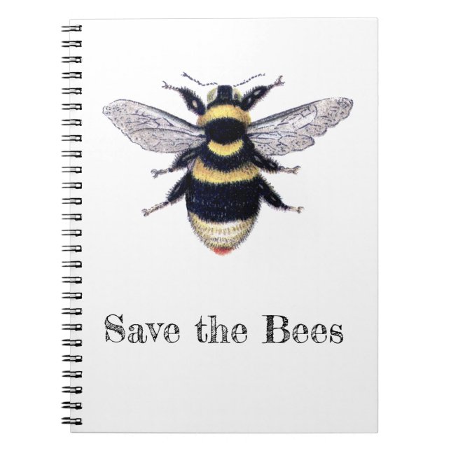 Carnet Sauvez les abeilles (Devant)