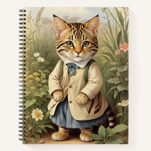 Carnet Savanna Cat (Devant)