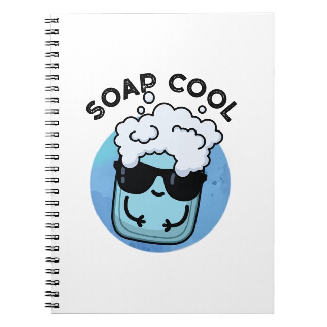 Carnet Savon Cool Drôle de Savon Pun (Devant)