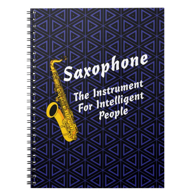Carnet Saxophone intelligent (Devant)