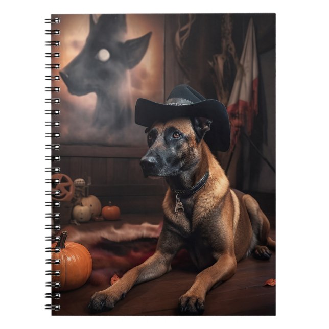 Carnet Scandale d'Halloween Citrouille (Devant)