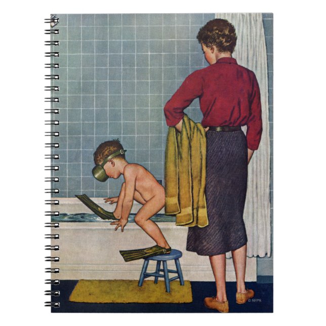 Carnet Scaphandre dans le baquet (Devant)