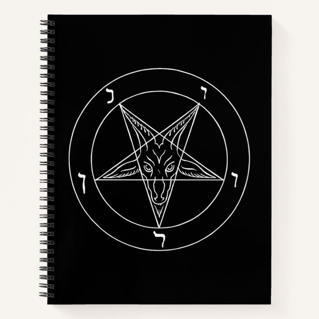 Carnet Sceau de Baphomet (Devant)