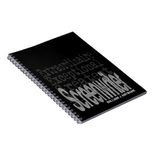 Carnet scénariste Extraordinaire CUSTOM