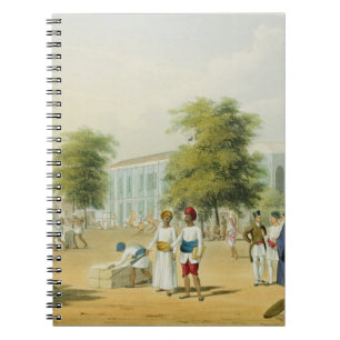 Carnet Scène à Bombay, du volume I de 'paysage, costume