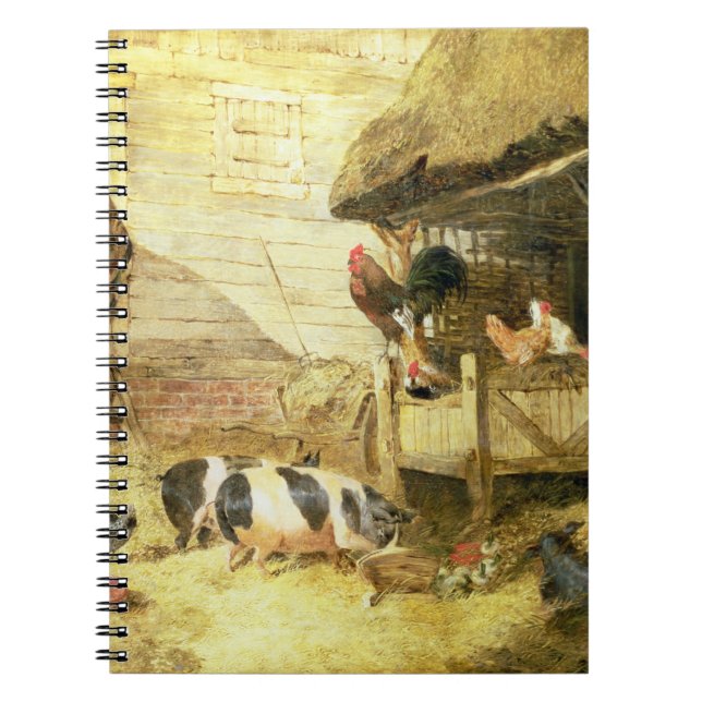 Carnet Scène de basse cour (Devant)