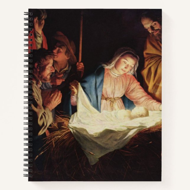 Carnet Scène de la Nativité (Devant)