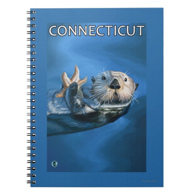 Carnet Scène de Otter de mer Connecticut (Devant)